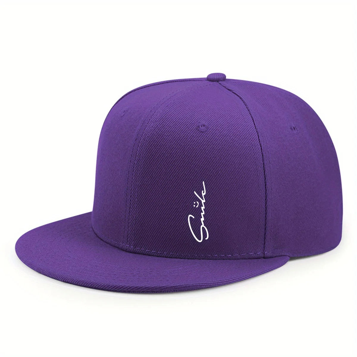 Unisex Woven Flat Brim Sun Hat