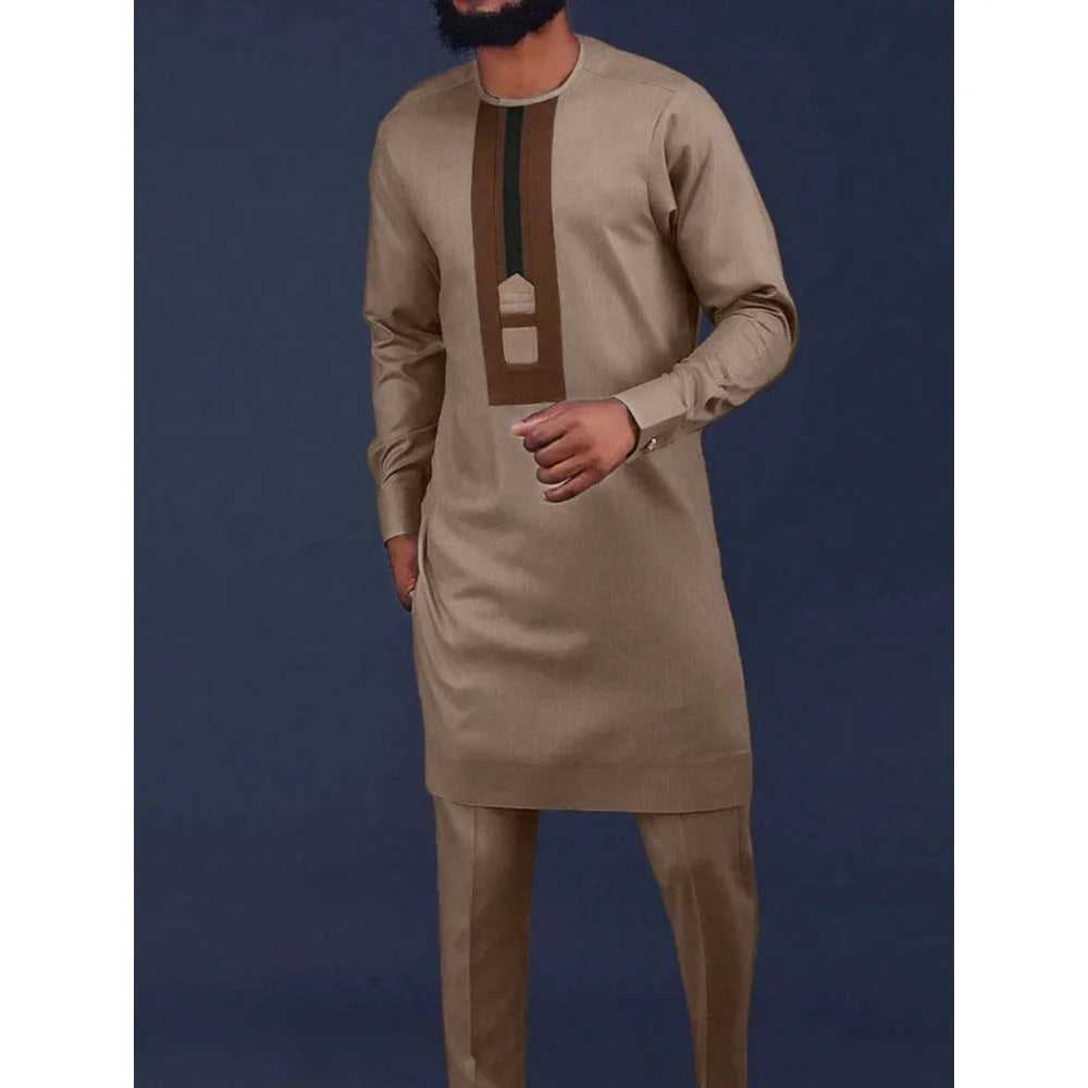 African Traditional Fashionable Men's Suit