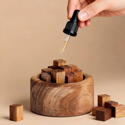 Essential Oil Wood Aroma Diffuser