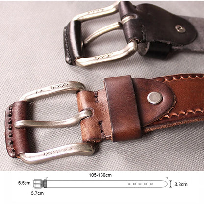 Retro Original Leather Belt for Men