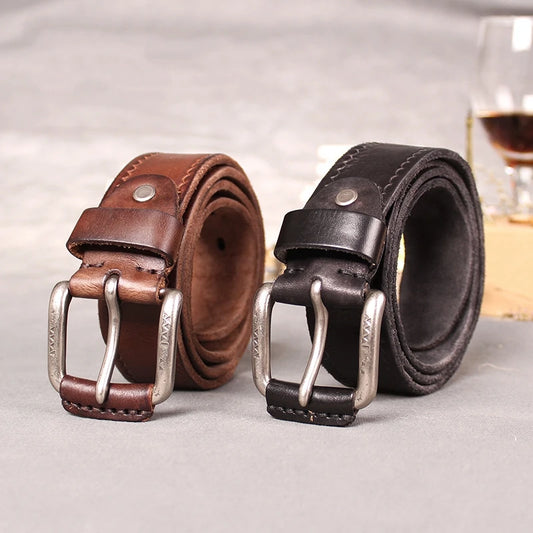 Retro Original Leather Belt for Men