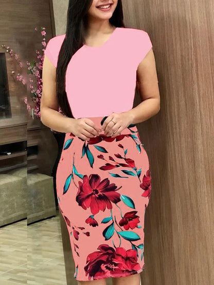 Women's Bodycon Mini Skirt Dress