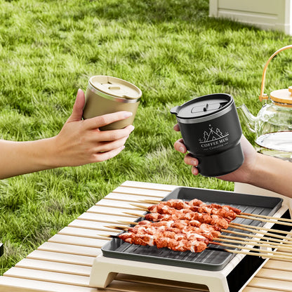 Double Layer Coffee Mug