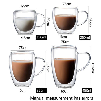 Heat Resistant Double Wall Coffee Cup