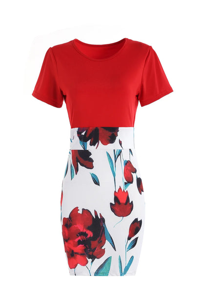 Women's Bodycon Mini Skirt Dress