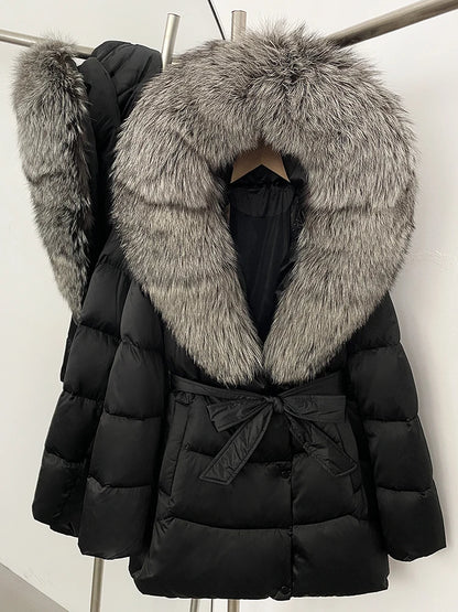 Thick Warm Female Down Jacket
