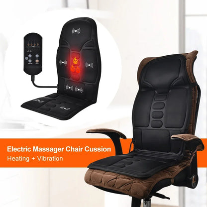 Vibrating Full Body Back Massager Chair