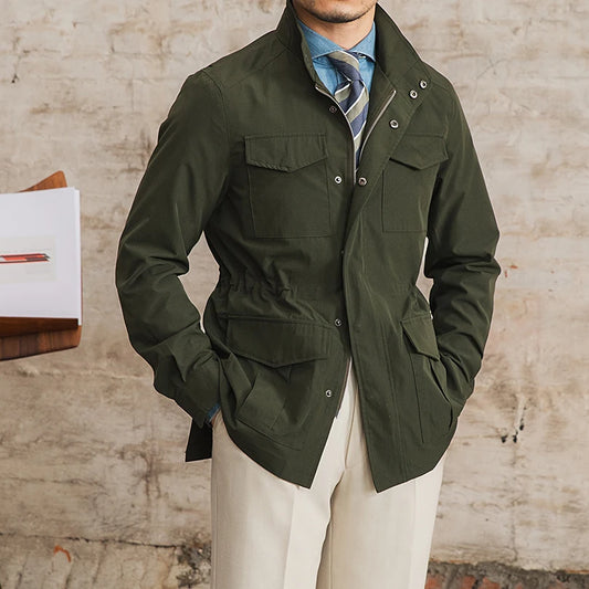 Retro Hunting Men's  Waterproof Jacket