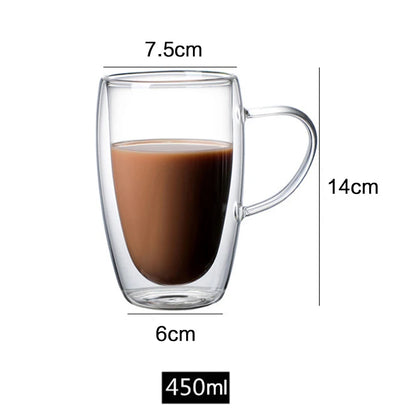 Heat Resistant Double Wall Coffee Cup