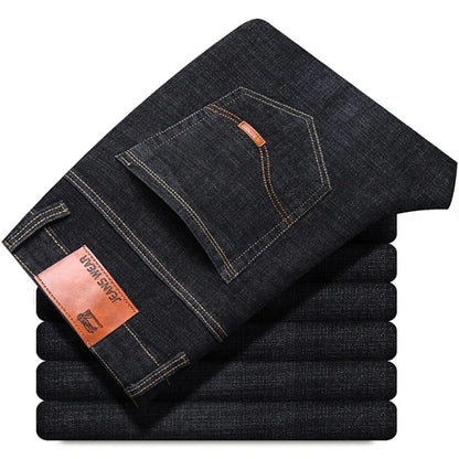 Classic Style Casual Stretch Slim Jean Pants