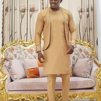 African Traditional Fashionable Men's Suit