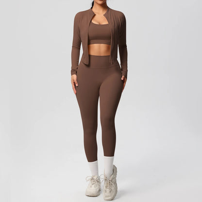 3pcs Sportswear Yoga Set