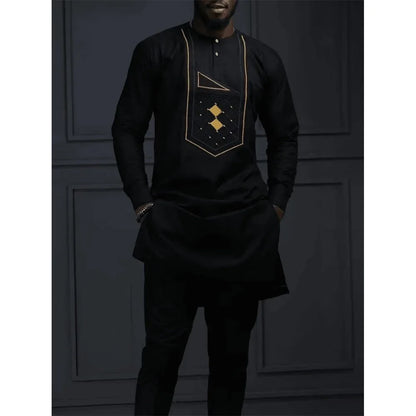 African Traditional Fashionable Men's Suit