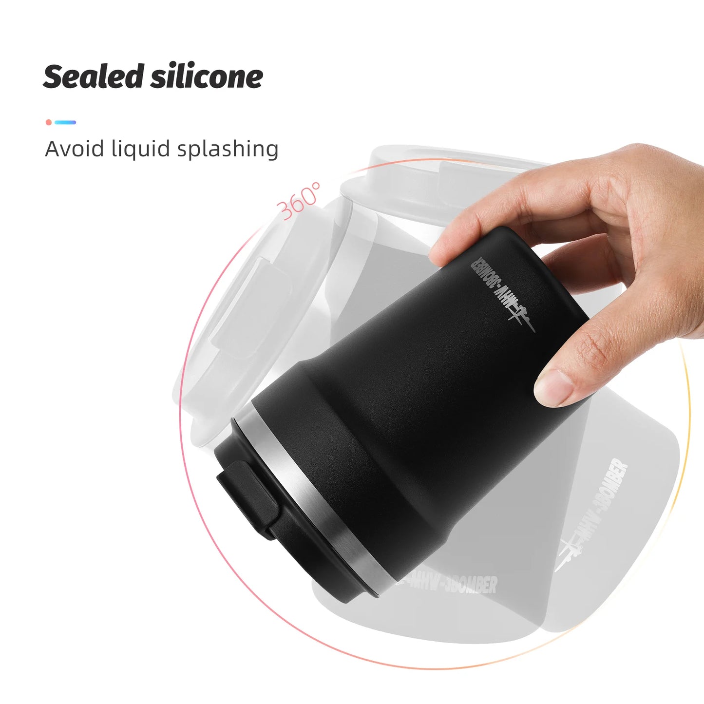 360ML Stainless Steel Coffee Tumbler