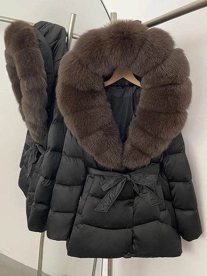 Thick Warm Female Down Jacket