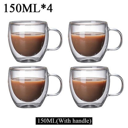 Heat Resistant Double Wall Coffee Cup