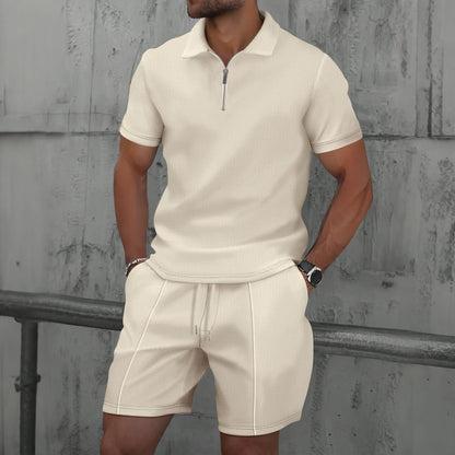 Smmer Waffle Two-Piece Sets