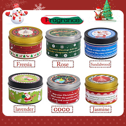 Christmas Fragrance Candle Jar