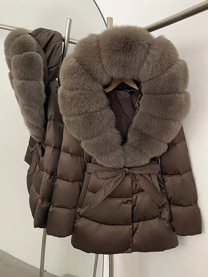 Thick Warm Female Down Jacket