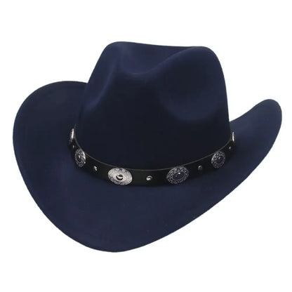 Unisex Western Wide Brim Fedoras Hat
