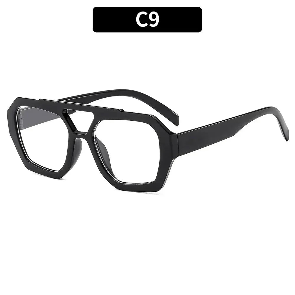 Square Double Bridges Women's Sunglasses