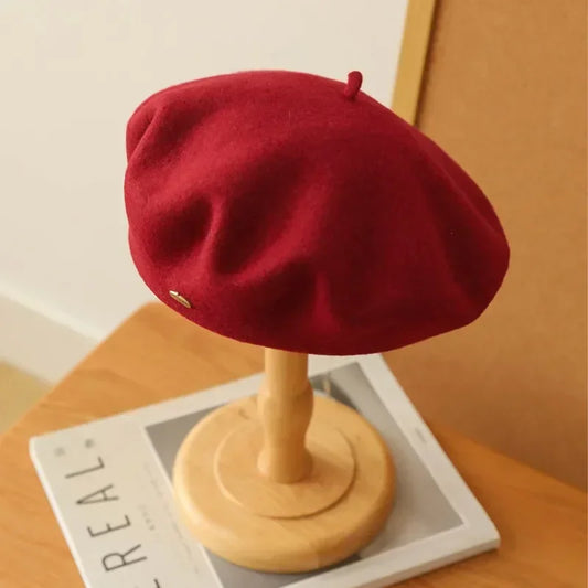 Women's Wool Beret Hat