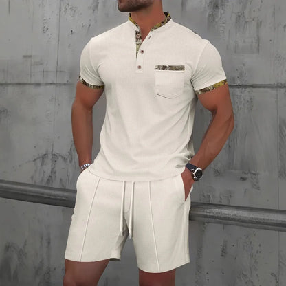 Smmer Waffle Two-Piece Sets