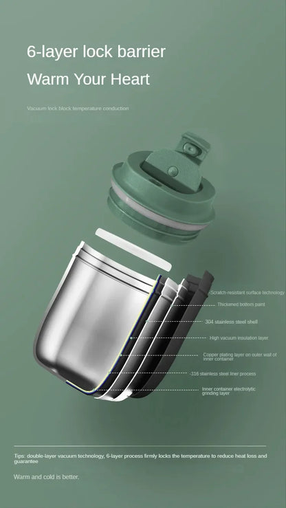 Mini Thermos Bottle Coffee Mug
