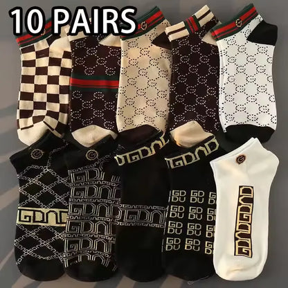 Men's Thin Breathable Low-Cut Socks