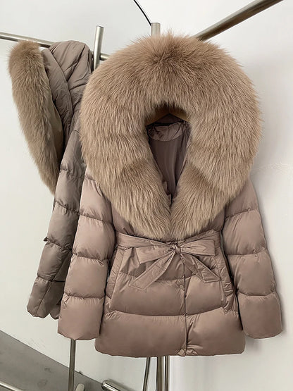 Thick Warm Female Down Jacket