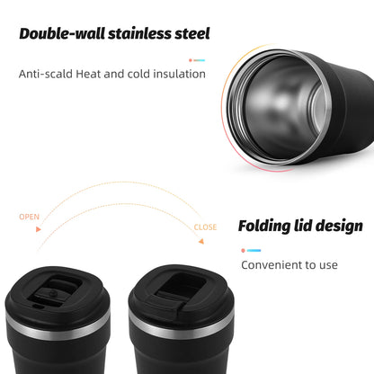 360ML Stainless Steel Coffee Tumbler