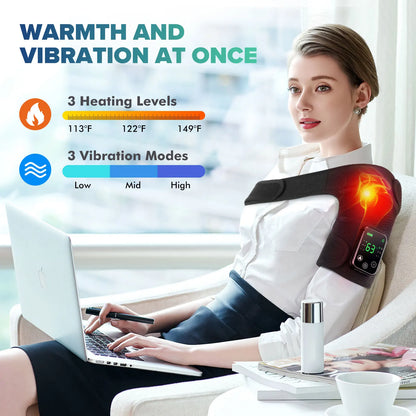 Multifunctional Neck, Back & Waist Massager Belt