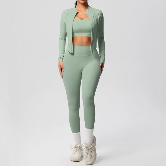 3pcs Sportswear Yoga Set