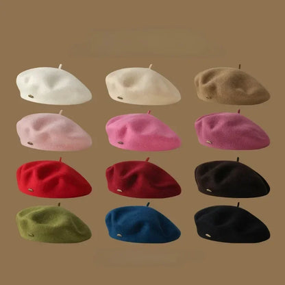 Women's Wool Beret Hat