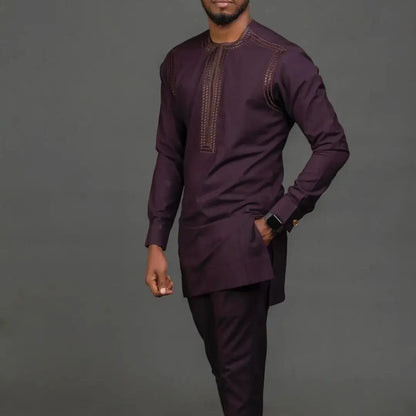 African Traditional Fashionable Men's Suit
