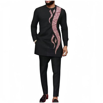 African Traditional Fashionable Men's Suit