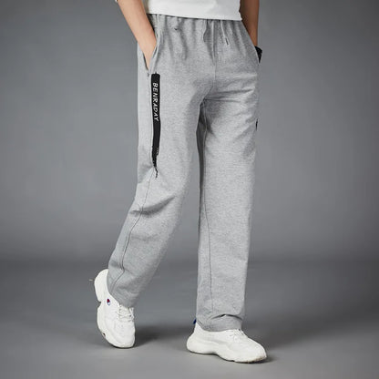Loose Sport Running Stripe Men's Sweatpants