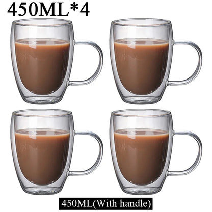 Heat Resistant Double Wall Coffee Cup
