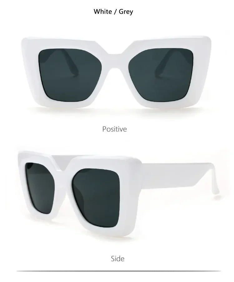 Oversized Square Sunglasses For Women