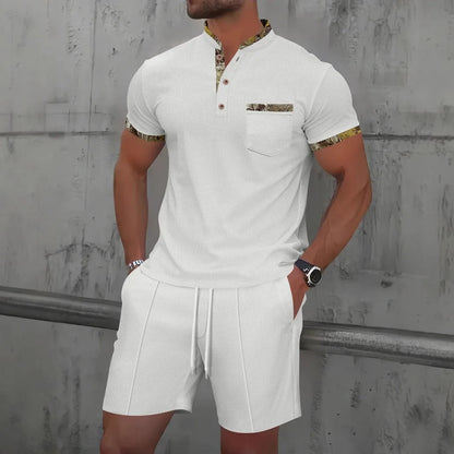 Smmer Waffle Two-Piece Sets