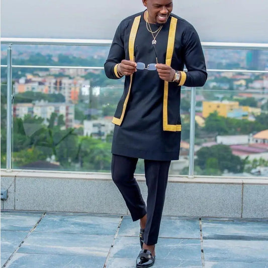 African Traditional Fashionable Men's Suit