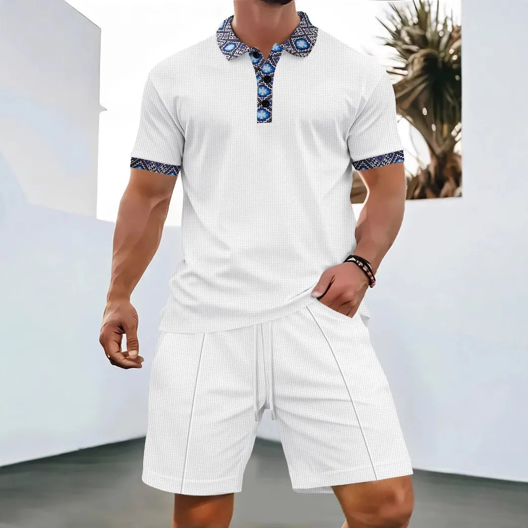 Smmer Waffle Two-Piece Sets