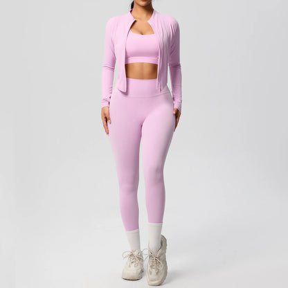 3pcs Sportswear Yoga Set