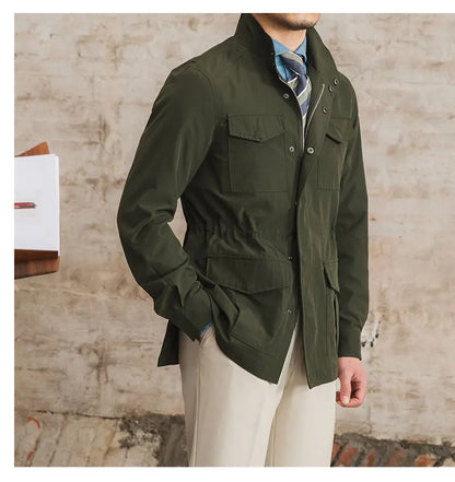 Retro Hunting Men's  Waterproof Jacket