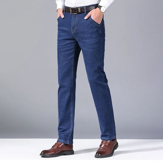 Classic Style Casual Stretch Slim Jean Pants